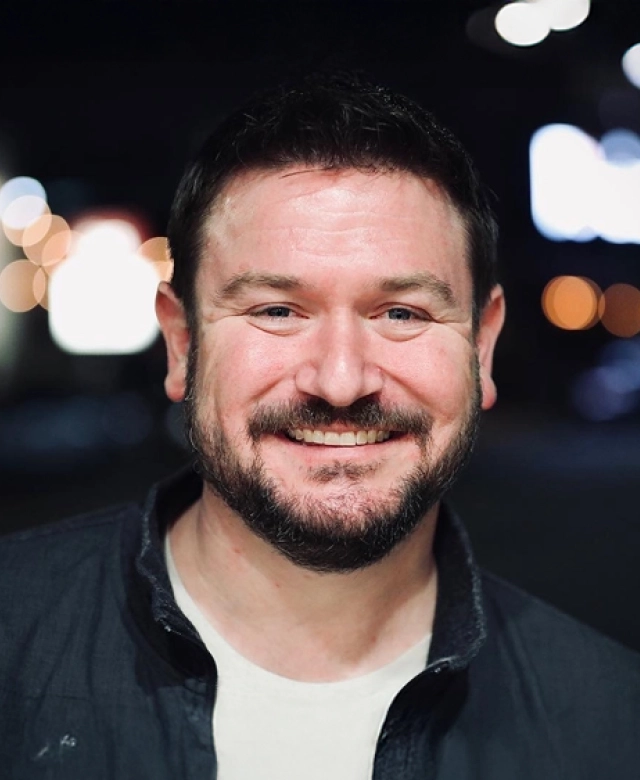 Comedian Brett Riley
