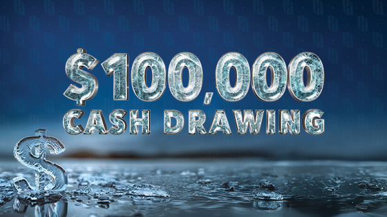 $100,000 Cash Drawing