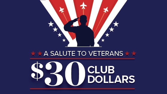 Veterans Day Club Dollars
