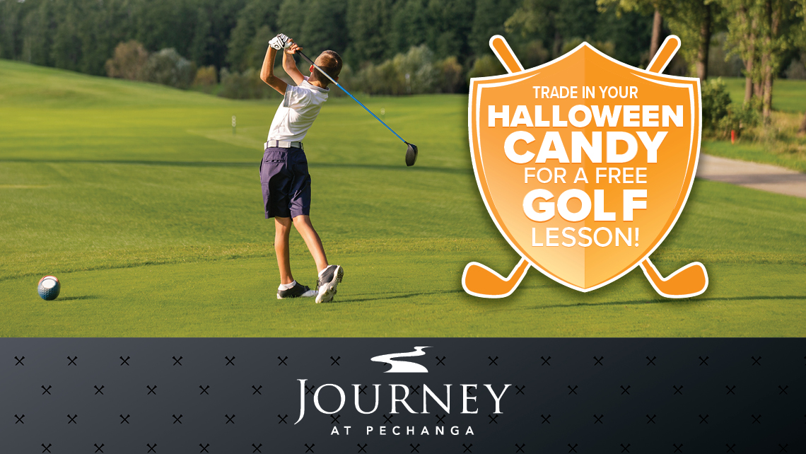 Free Golf Lesson In Exchange For Halloween Candy